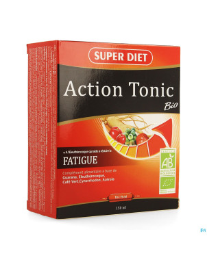 Superdiet action tonic    amp 10x15ml