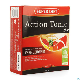 Superdiet action tonic    amp 10x15ml