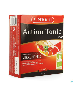 Superdiet action tonic    amp 10x15ml