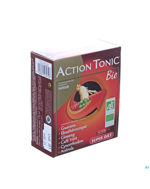 Superdiet action tonic    amp 10x15ml