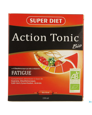 Superdiet action tonic    amp 10x15ml
