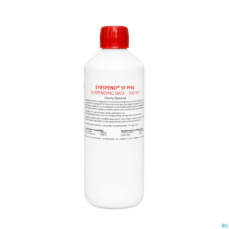 Syrspend sf cherry    500ml fag