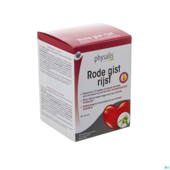 Physalis rode gist rijst    caps 60