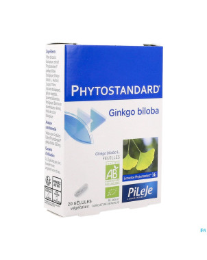 Phytostandard ginkgo biloba caps 20