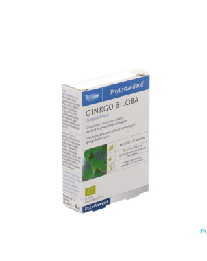 Phytostandard ginkgo biloba caps 20