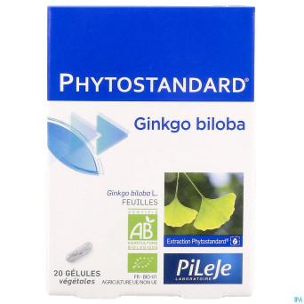 Phytostandard ginkgo biloba caps 20