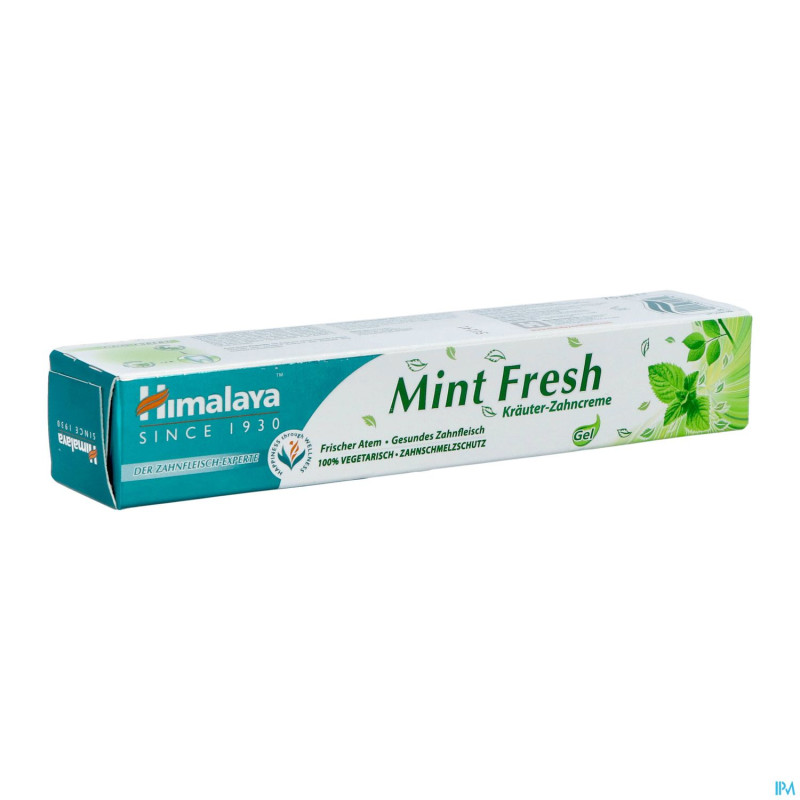 Himalaya mint fresh dentifrice herbes    75ml