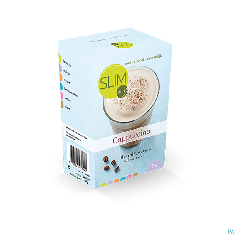 Slimdiet boisson cappuccino    sach 5x25g