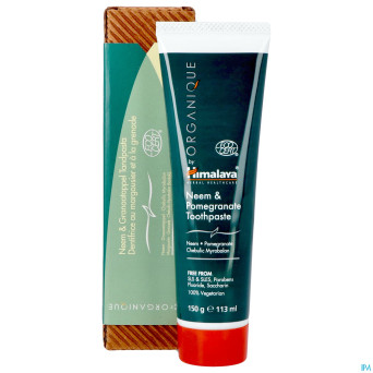 Himalaya organique neem&pomegranate dentif    150g