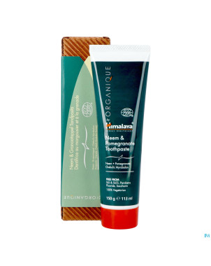 Himalaya organique neem&pomegranate dentif    150g