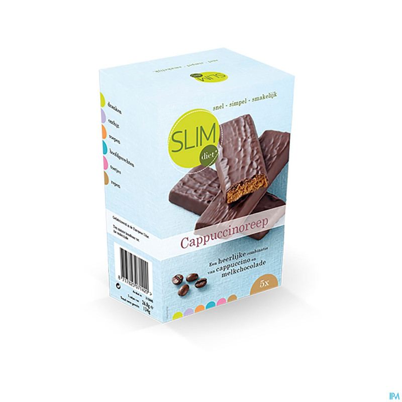 Slimdiet tablette de cappuccino 5x50g