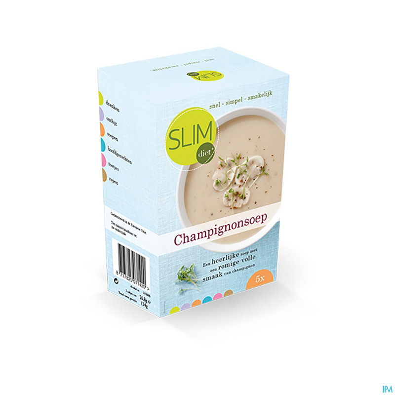 Slimdiet veloute champignons    sach 5x25g
