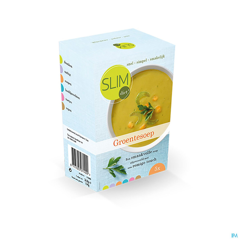 Slimdiet soupe legumes    sach 5x25g