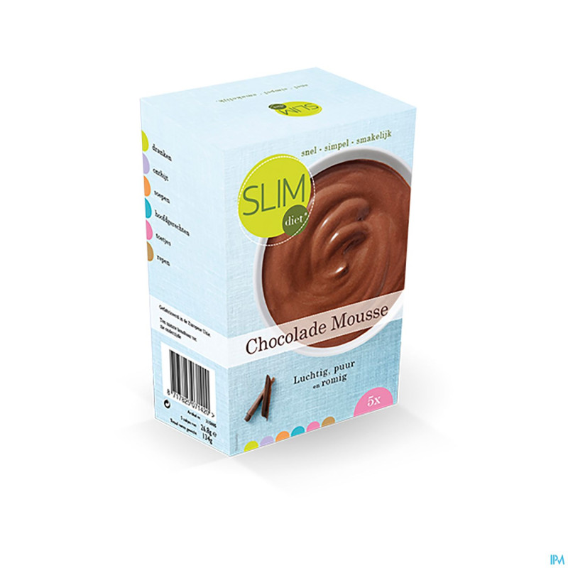 Slimdiet mousse chocolat    sach 5x25g