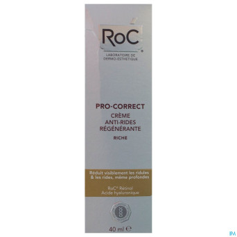 Roc pro-correct creme a/ride regener. riche   40ml