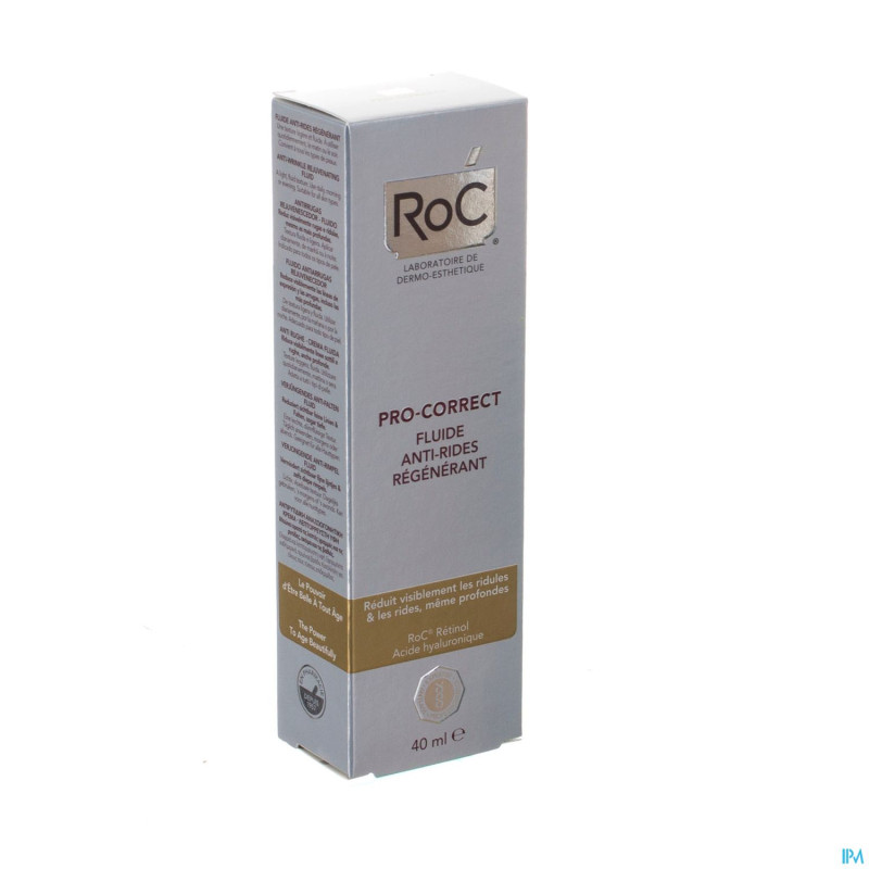Roc pro-correct fluid a/ride regenerante    40ml