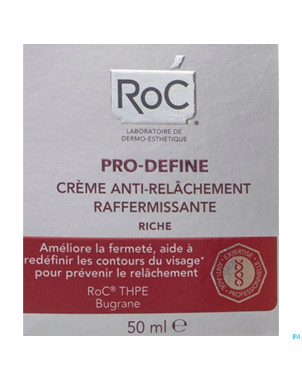 Roc pro-define cr a/relachem.raffermis.riche  50ml