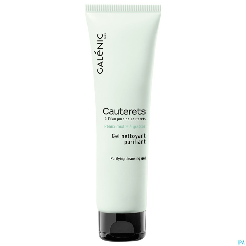 Galenic cauterets gel nettoyant purifiant tb 150ml