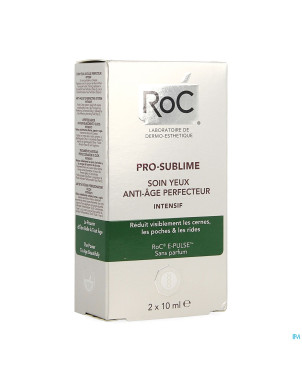 Roc pro-sublime soin yeux a/age perf.intens.2x10ml