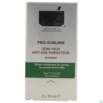 Roc pro-sublime soin yeux a/age perf.intens.2x10ml
