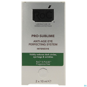 Roc pro-sublime soin yeux a/age perf.intens.2x10ml