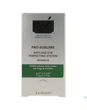 Roc pro-sublime soin yeux a/age perf.intens.2x10ml