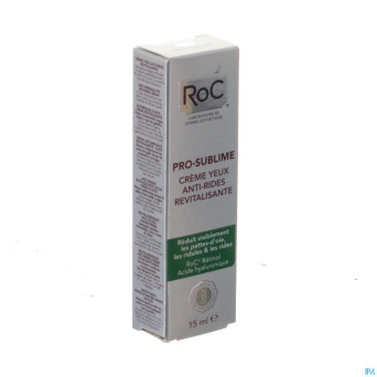 Roc pro-sublime cr yeux a/rides revitalisante 15ml