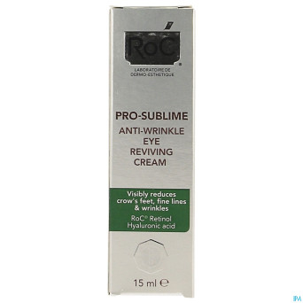 Roc pro-sublime cr yeux a/rides revitalisante 15ml