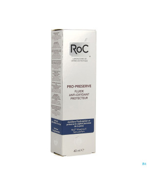 Roc pro-preserve fluide a/oxyd.prot.legere uv 40ml