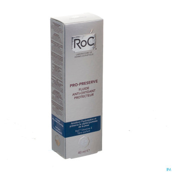 Roc pro-preserve fluide a/oxyd.prot.legere uv 40ml