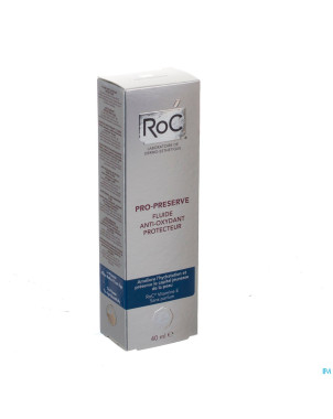 Roc pro-preserve fluide a/oxyd.prot.legere uv 40ml