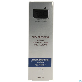 Roc pro-preserve fluide a/oxyd.prot.legere uv 40ml
