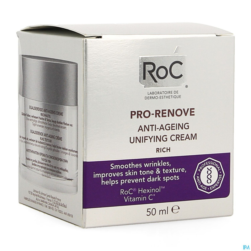 Roc pro-renove creme a/age unificatrice    50ml