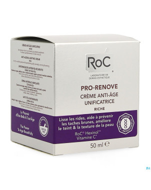 Roc pro-renove creme a/age unificatrice    50ml