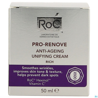 Roc pro-renove creme a/age unificatrice    50ml