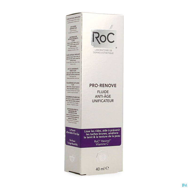 Roc pro-renove fluide a/age unificateur    40ml