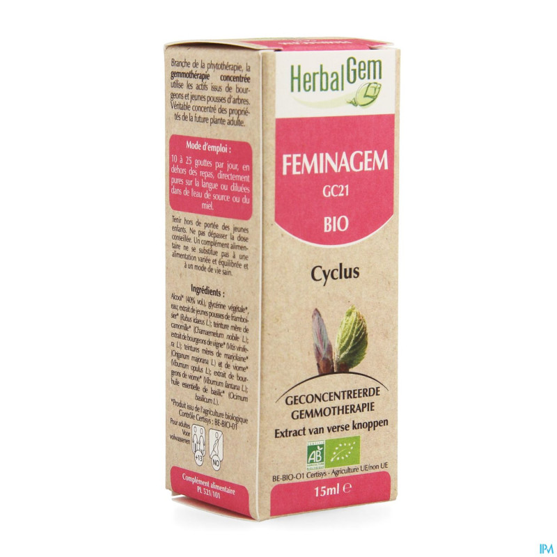 Herbalgem feminagem complexe cycle bio 15ml