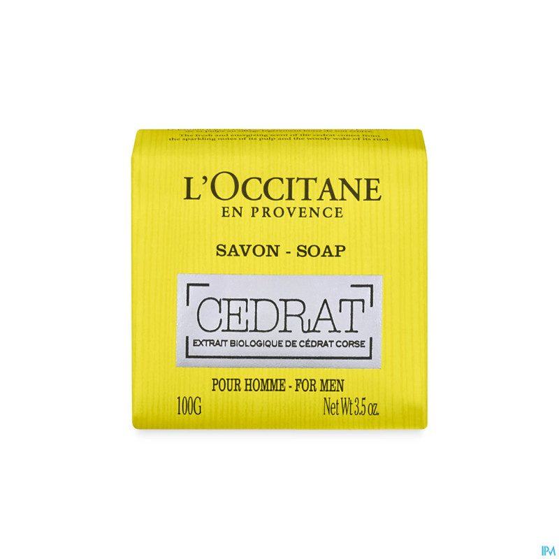 L'occitane savon parfum cedre & oranger    50g