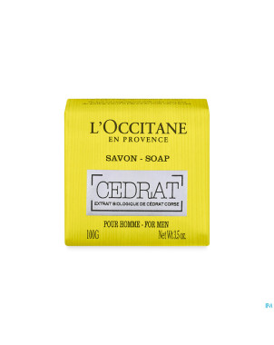 L'occitane savon parfum cedre & oranger    50g