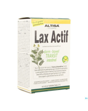 Altisa lax actif caps 45+15 gratuit