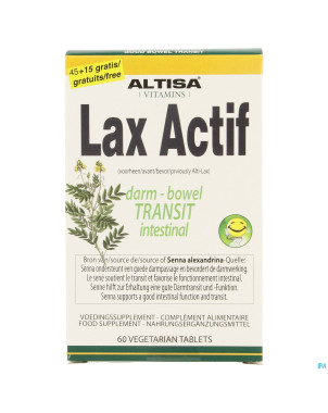 Altisa lax actif caps 45+15 gratuit