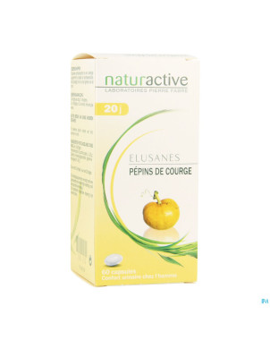 Elusanes pepins de courge   caps 60