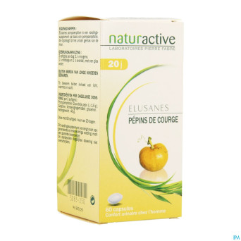 Elusanes pepins de courge   caps 60