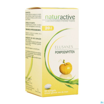 Elusanes pepins de courge   caps 60