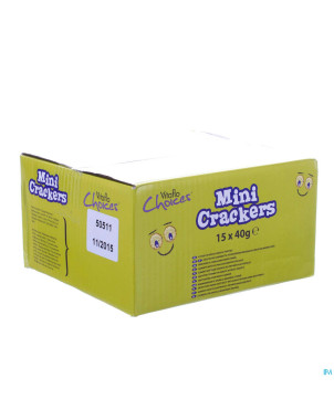 Choices mini crackers 15x40g