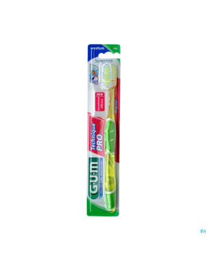 Gum technique pro compact medium brosse dents  528