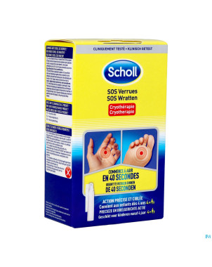 Scholl pharma sos verrues 80ml + 16 applicateurs