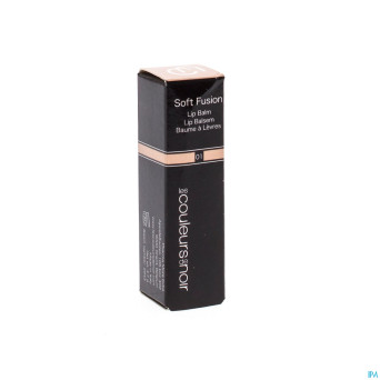 Les couleurs de noir soft fus.baume levre 01 nude