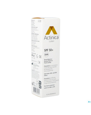 Actinica lotion spf50+ pompe 80g