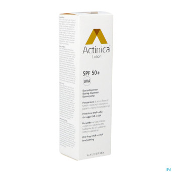 Actinica lotion spf50+ pompe 80g